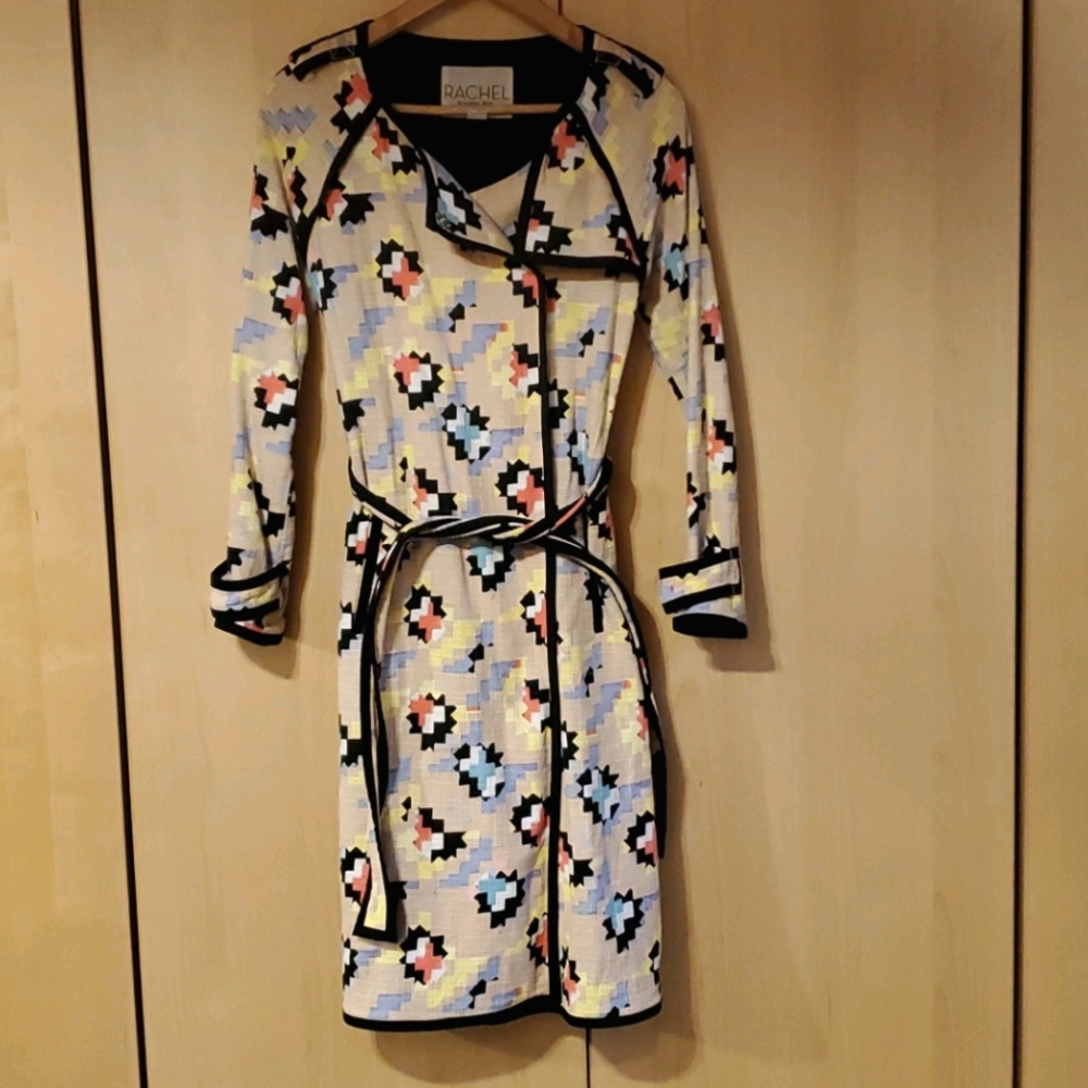 Rachel Roy textured trench Coat